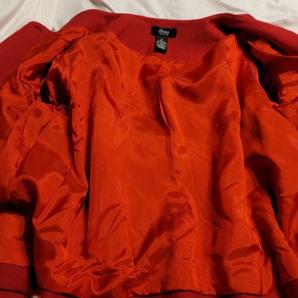 PRINTINE 80% COTTON A Line Stretch comfy womens 2 pc dress suit plus size - Picture 9 of 16